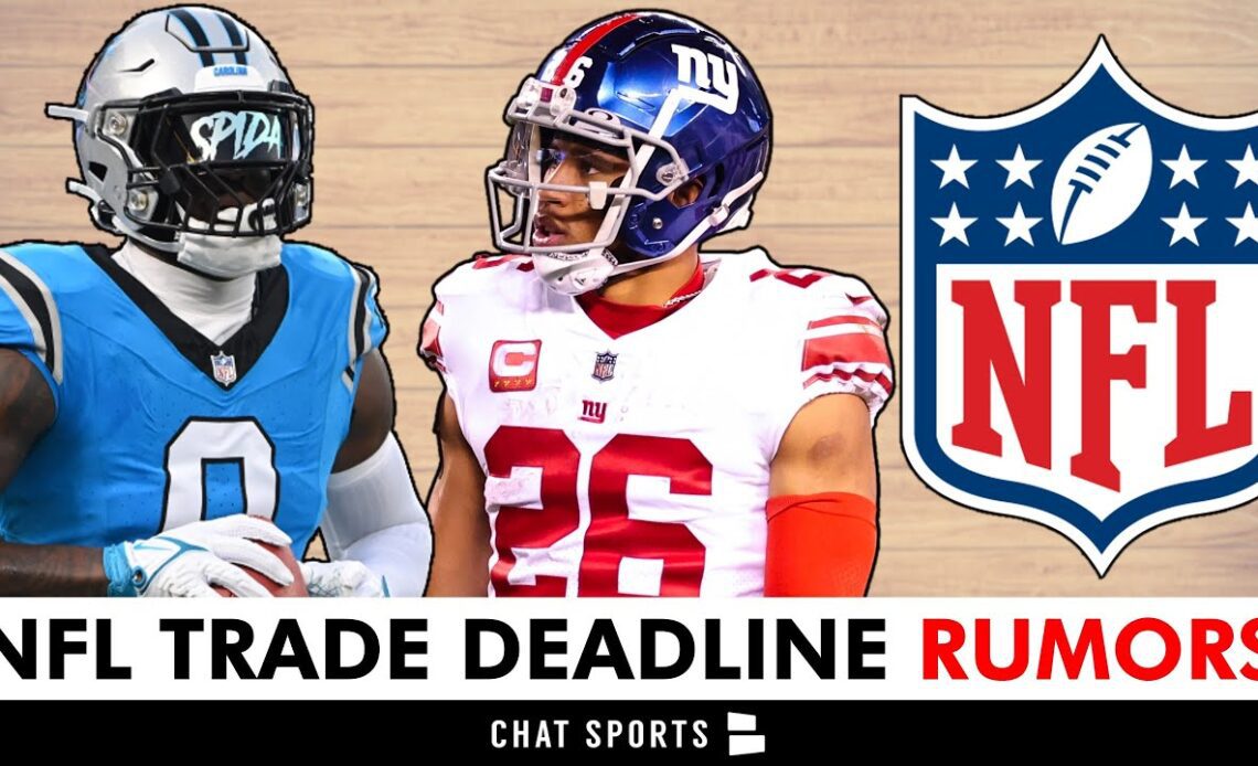 JUICY NFL Trade Deadline Rumors Q&A On Brian Burns, Saquon Barkley, Jerry Jeudy & Josh Uche