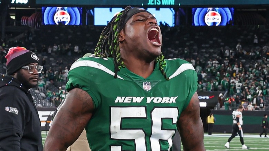 Jets LB Quincy Williams named AFC Defensive Player of the Month for October