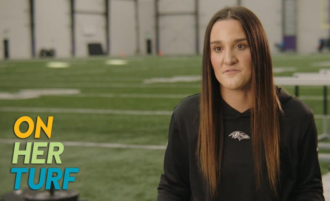 Kaelyn Buskey 'kept showing up' to rise through ranks with Ravens | On Her Turf | NBC Sports