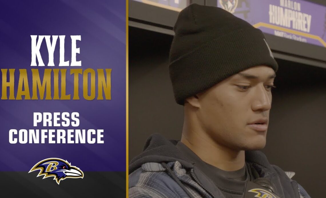 Kyle Hamilton on the Defense’s Out of Character Performance | Baltimore Ravens