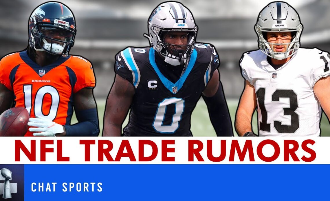 LOADED NFL Trade Rumors On Jerry Jeudy, Hunter Renfrow, Dalvin Cook, Danielle Hunter & Brian Burns