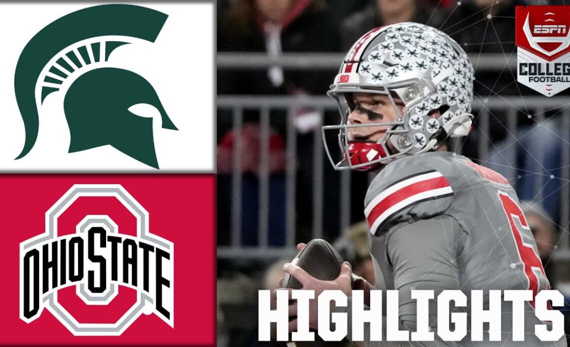 Michigan State Spartans vs. Ohio State Buckeyes | Full Game Highlights