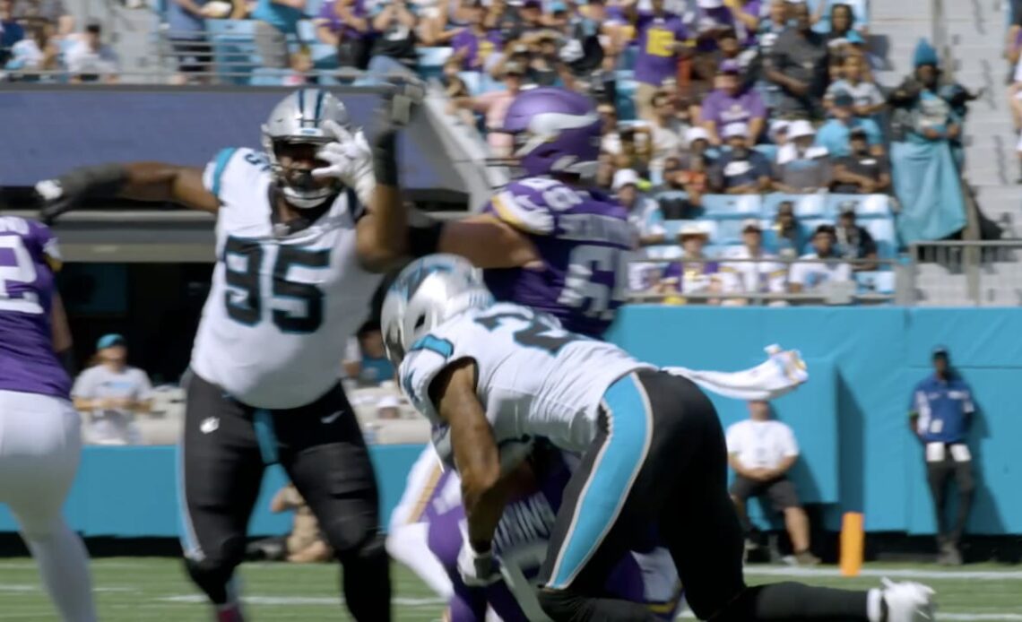 Must-See: Jeremy Chinn brings down Kirk Cousins with a big sack