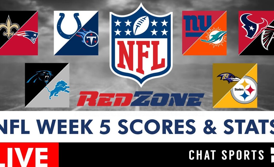 NFL Week 5 RedZone Live Streaming Scoreboard, Highlights, Scores, Stats, News & Analysis