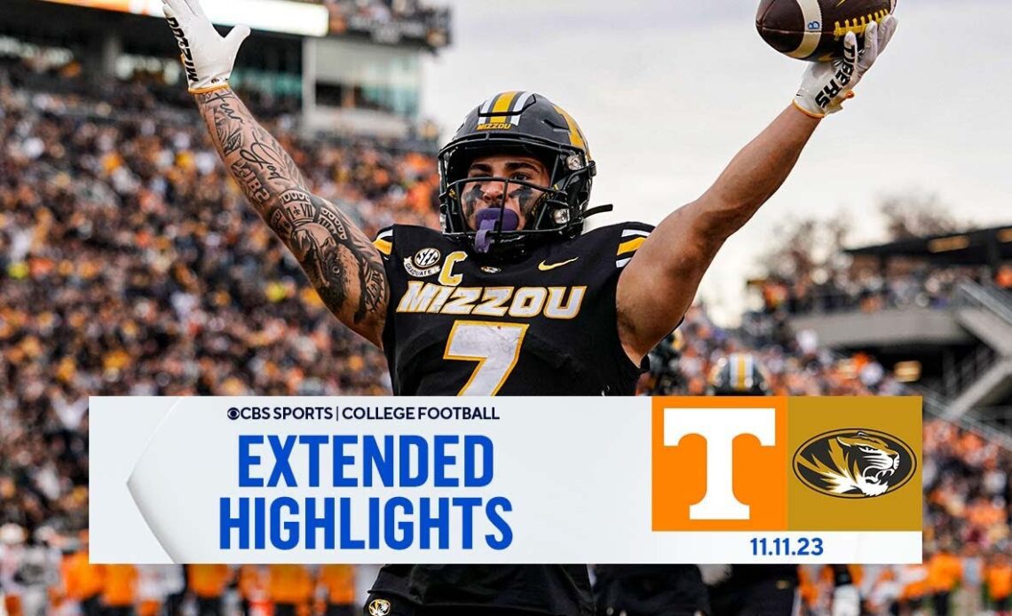 No. 13 Tennessee at No. 14 Missouri: Extended Highlights I CBS Sports
