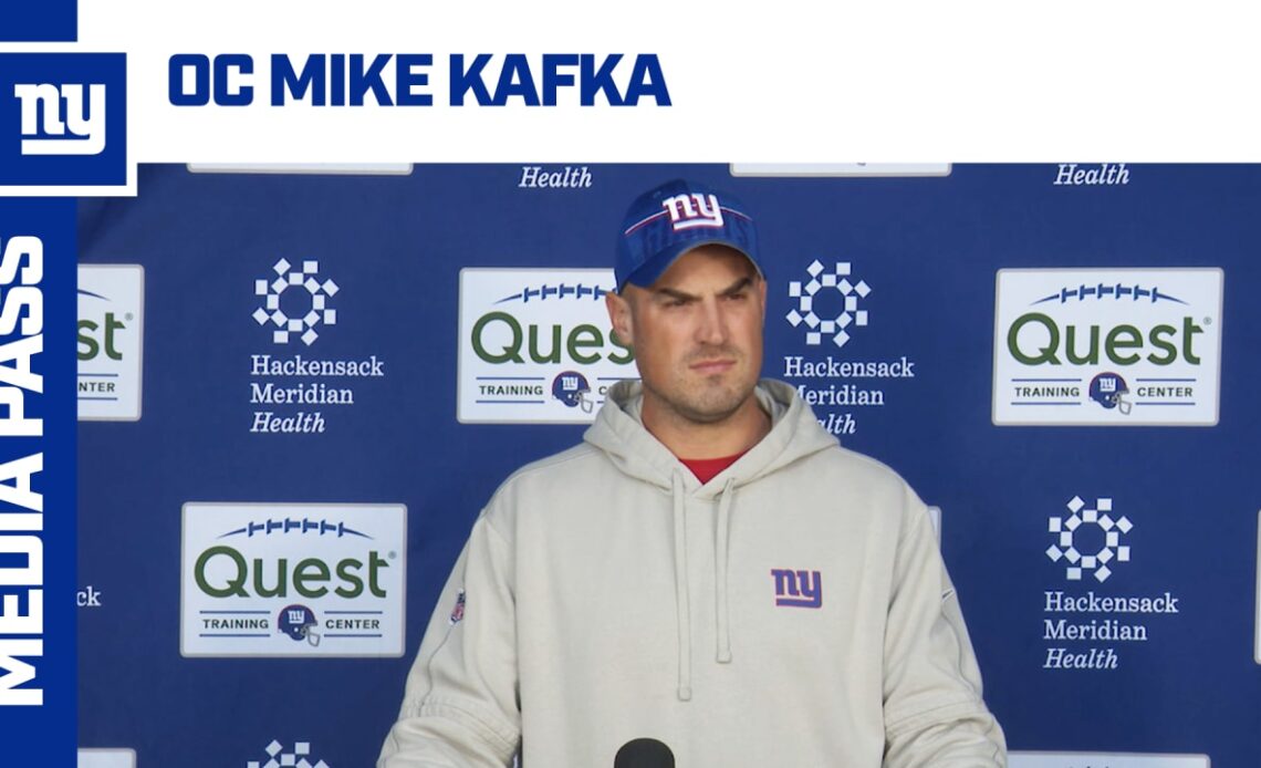 OC Mike Kafka On Having A Healthy Daniel Jones - VCP Football