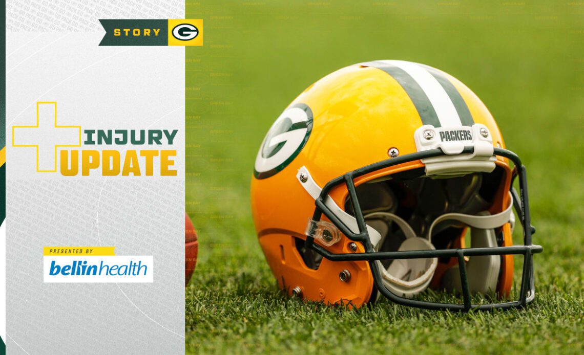 Packers-Steelers Injury Report | Nov. 8, 2023