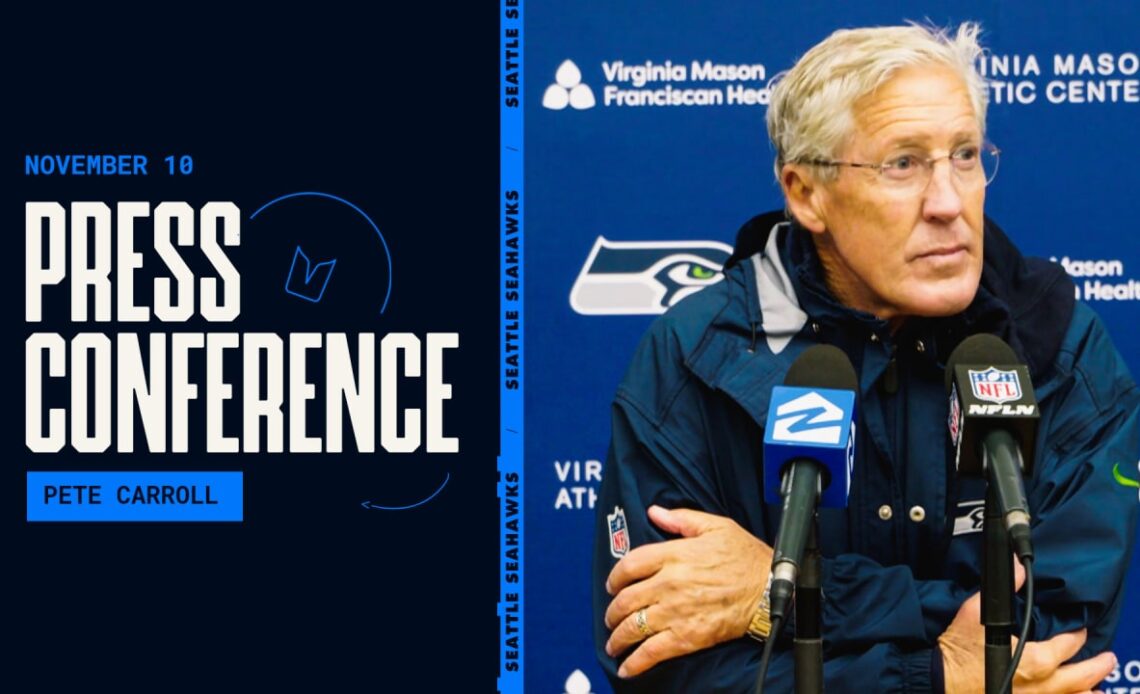 Pete Carroll: "This Is A Big Matchup For Us"