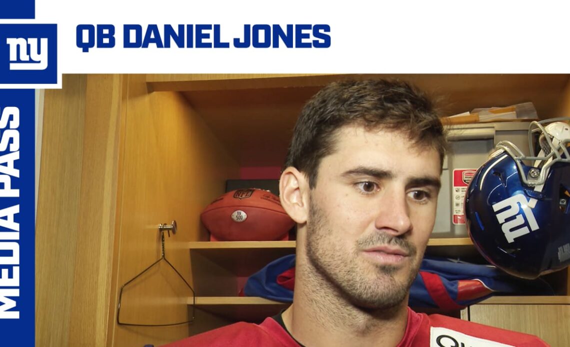 QB Daniel Jones on Week 9 return from injury