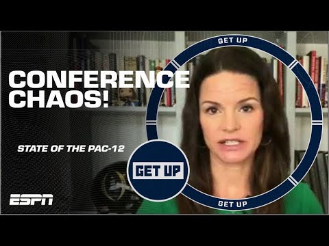 🚨 Realignment CHAOS 🚨Heather Dinich outlines the ‘UNFORTUNATE’ state of Pac-12 | Get Up