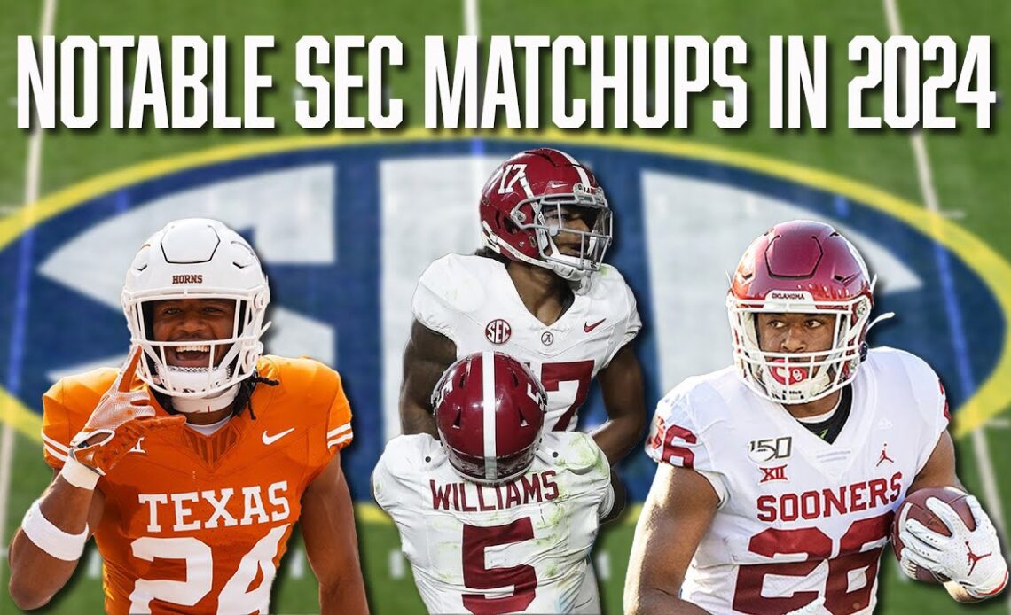 The SEC Adds Texas & Oklahoma in 2024, Here are the Notable Games in