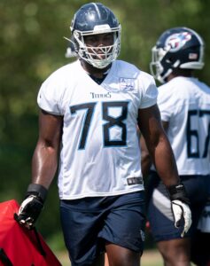 Titans OL Nicholas Petit-Frere Likely Done For Season