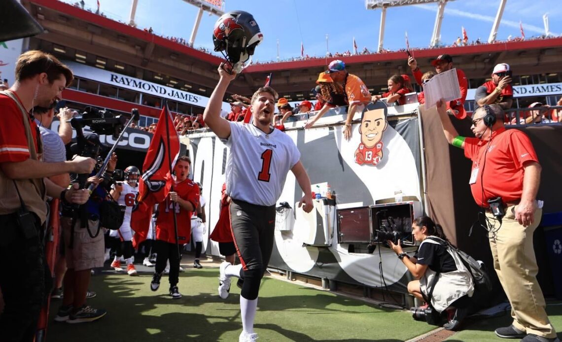 YouTuber MrBeast signs two-day contract with Tampa Bay Buccaneers