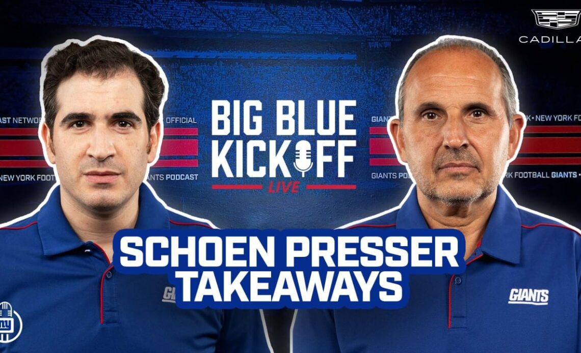 Big Blue Kickoff Live 11/27 | Schoen Presser Takeaways