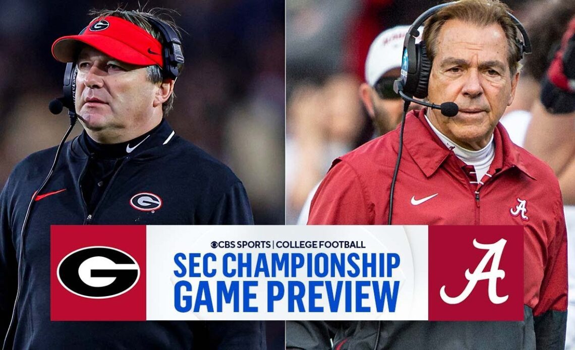 2023 SEC Championship FULL PREVIEW: No. 1 Georgia vs. No. 8 Alabama I CBS Sports