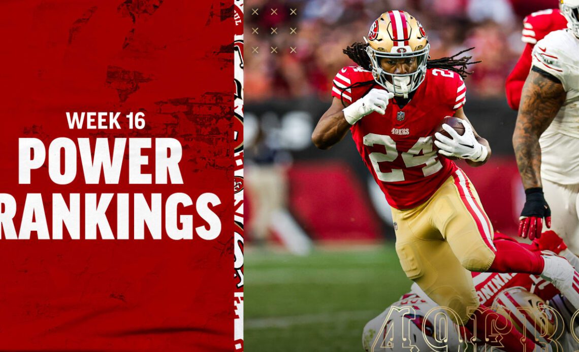 49ers Continue to Lead the League in Week 16