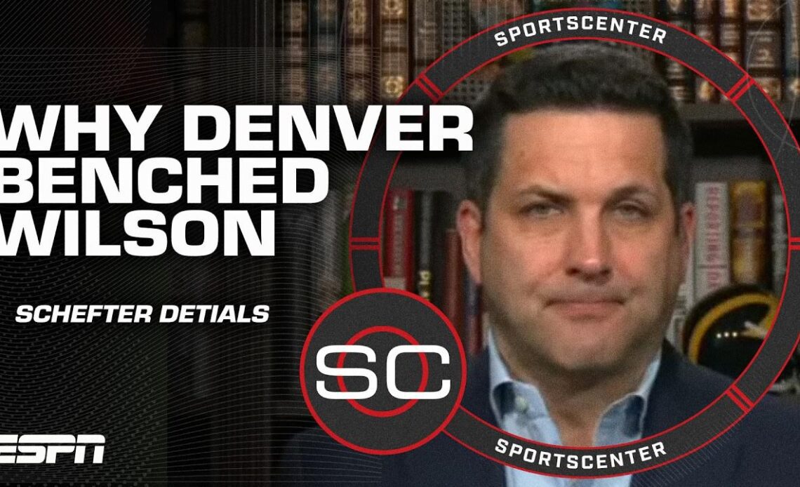 Adam Schefter on WHY the Broncos benched Russell Wilson | SportsCenter