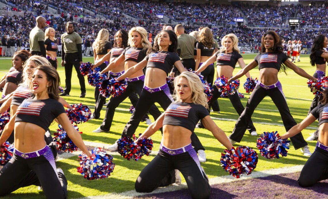 Cheerleaders: Ravens vs. Browns, Week 10