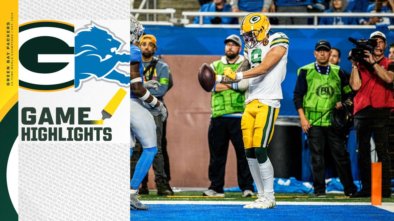 Christian Watson's biggest plays | Packers vs. Lions