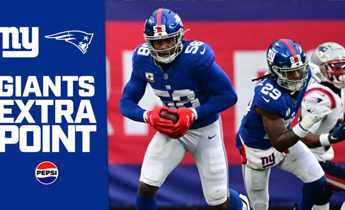 Giants Extra Point | Giants vs. Patriots Recap