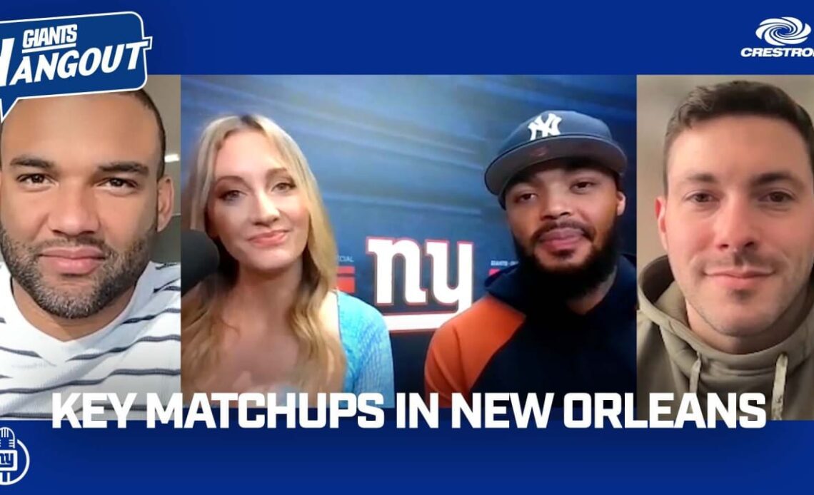 Giants Hangout | Key Matchups in New Orleans