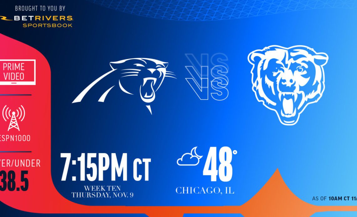 How To Watch, Listen To, Stream Bears-Panthers Thursday Night Football ...