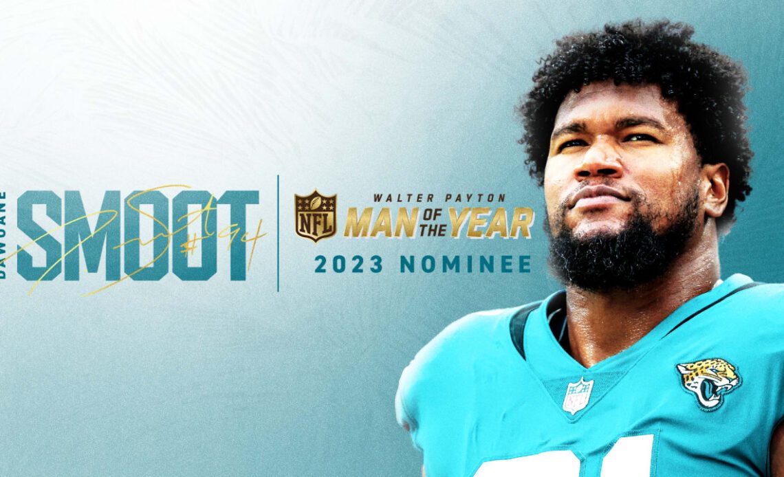 Jaguars' Walter Payton NFL Man of the Year Nominee