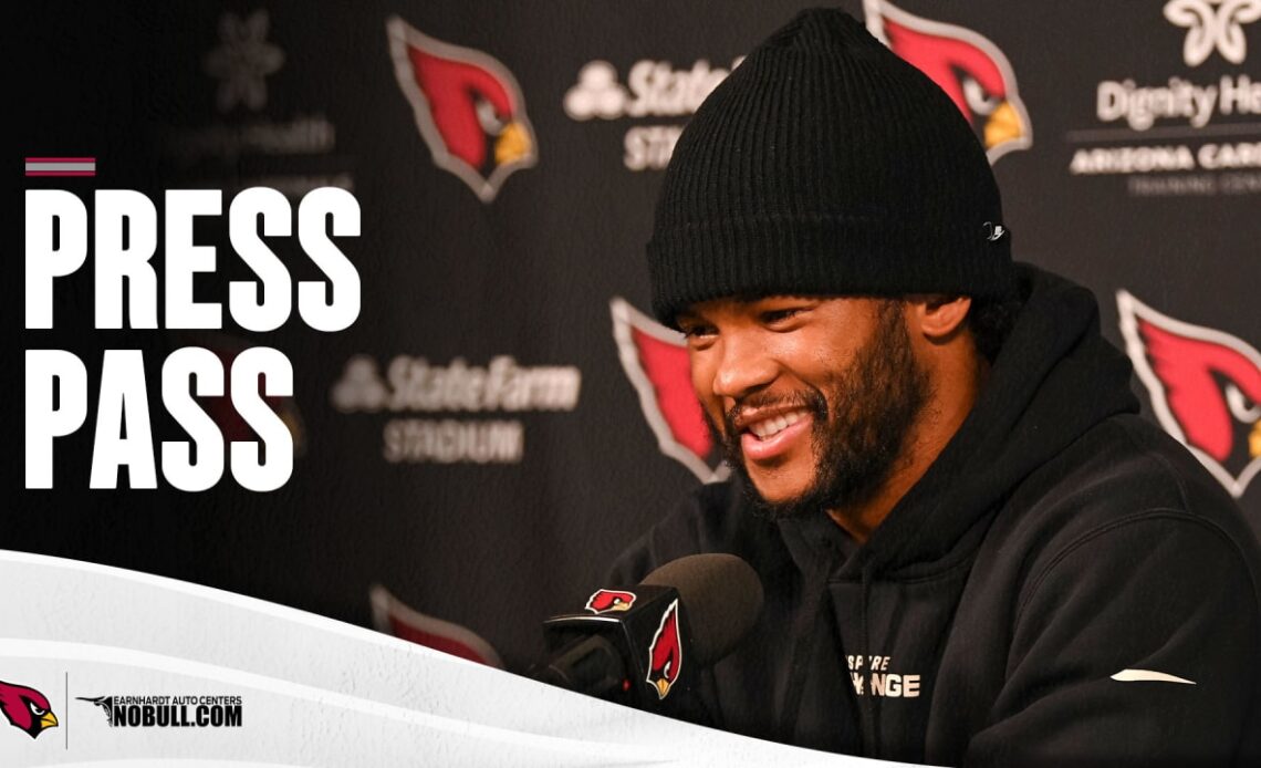 Kyler Murray Press Conference Week 12 vs Los Angeles Rams