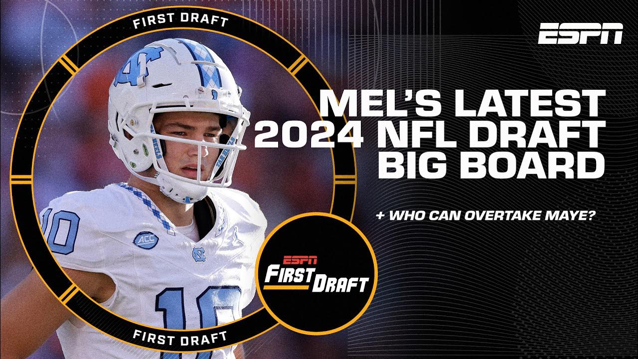 Mel’s Latest 2024 NFL Draft Big Board, who can overtake Drake Maye