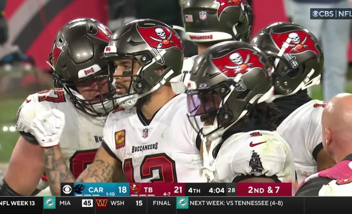 Mike Evans Does It Again! WR Gets Over 1,000 Yards to Extend Record | Panthers vs. Bucs Highlights