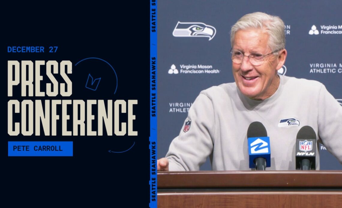 Pete Carroll: "This Is A Championship Matchup For Us"