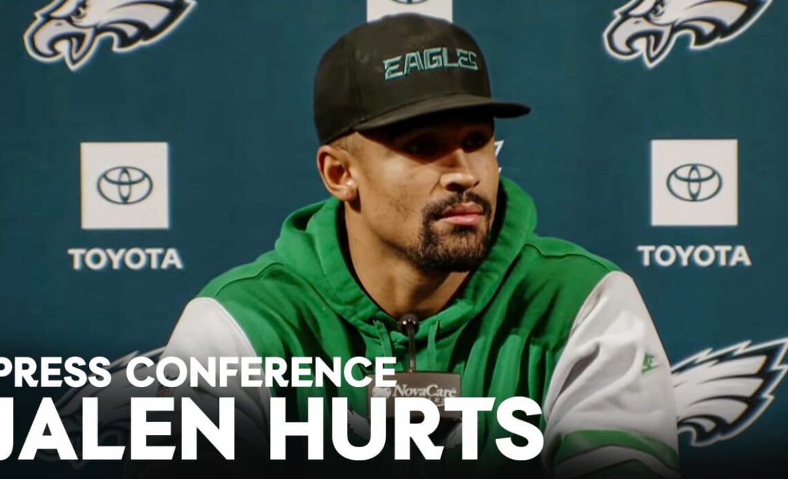 Press Conference: Jalen Hurts | December 14, 2023