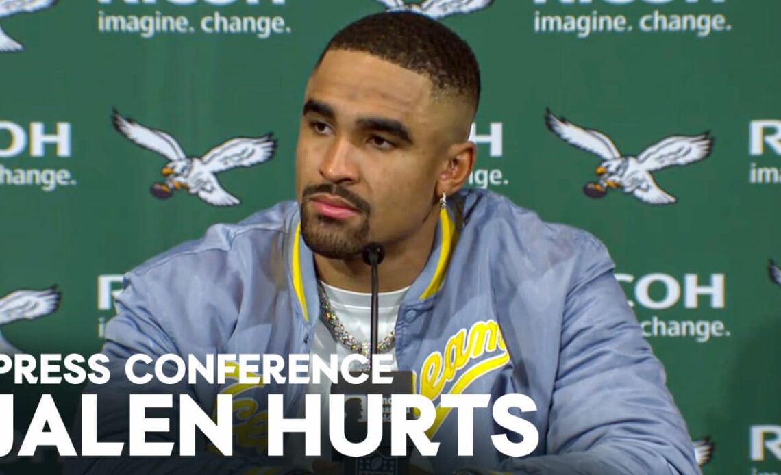 Press Conference: Jalen Hurts | November 26, 2023
