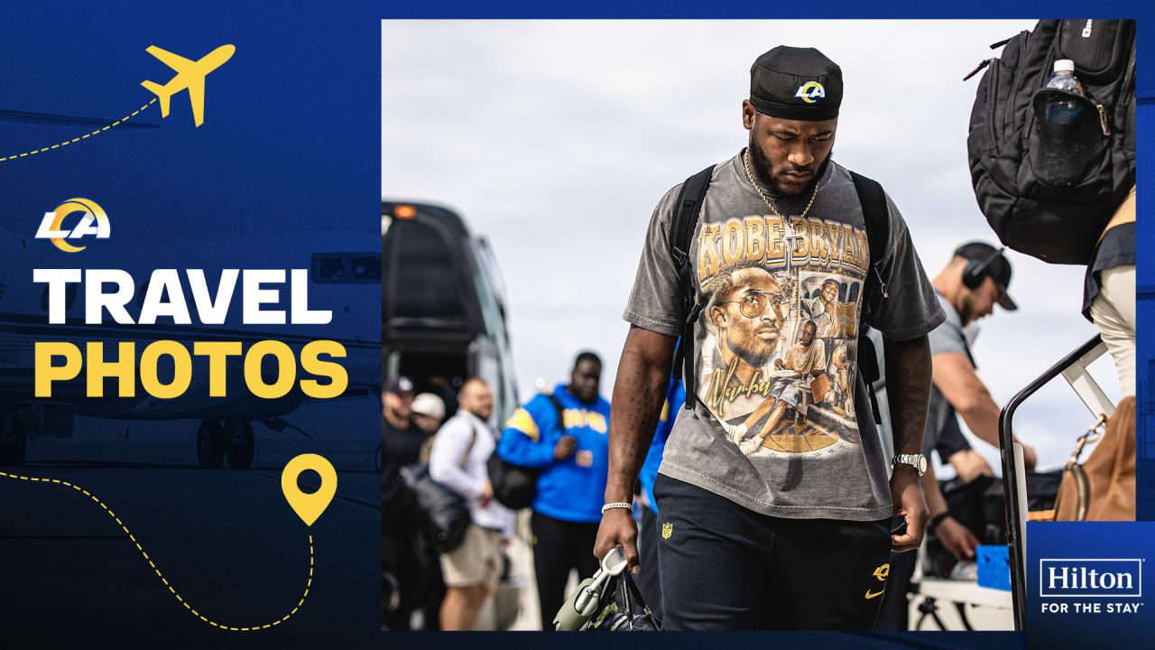 TRAVEL PHOTOS: Wheels up for Indianapolis | Rams on their way to face the Colts for Week 4 matchup