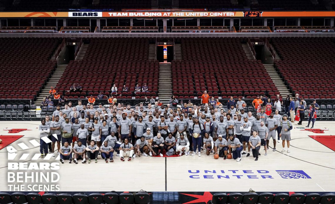 Team outing at United Center