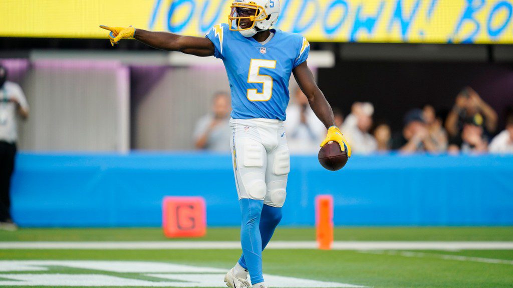 WR Joshua Palmer designated to return from IR