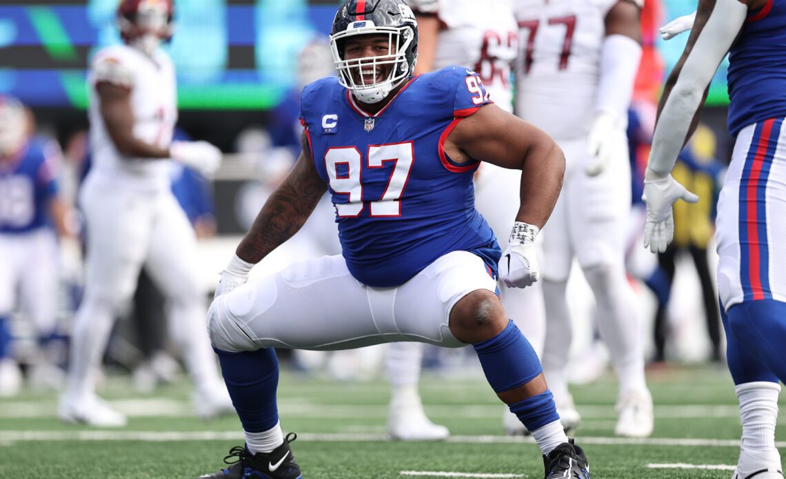11 highest-graded New York Giants from the 2023 regular season