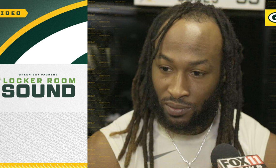 Aaron Jones credits O-line for his productive day