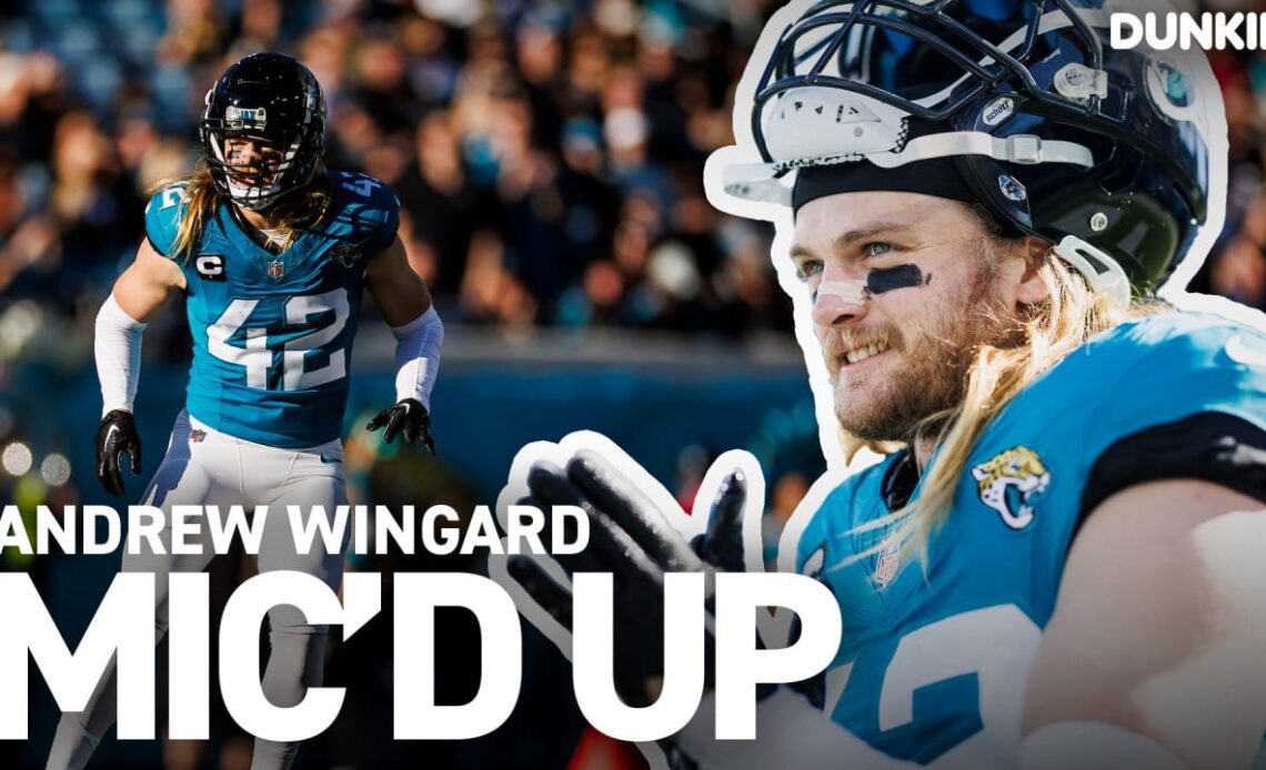 🗣️ Andrew Wingard is the Ultimate Hype Man MIC'D Up vs. Panthers | Jacksonville Jaguars