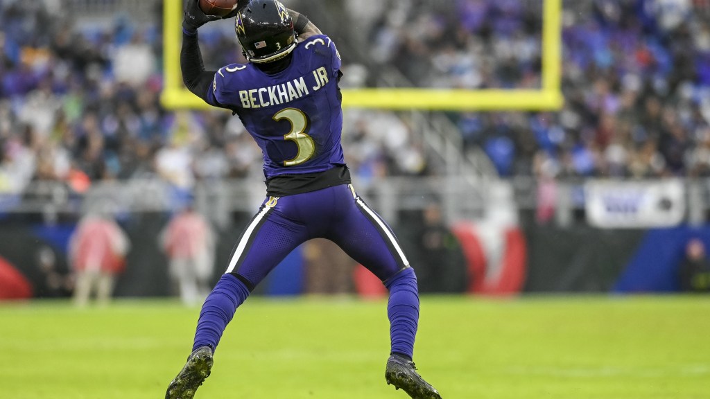 Baltimore Ravens rework Odell Beckham’s contract to remove void years