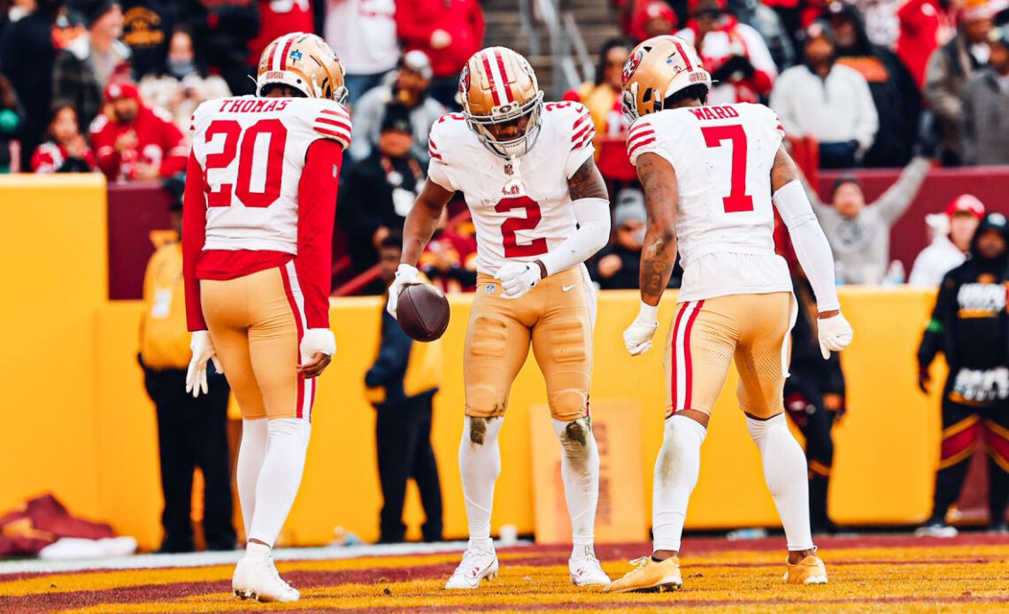Deommodore Lenoir Snags 49ers Second Interception of the Game