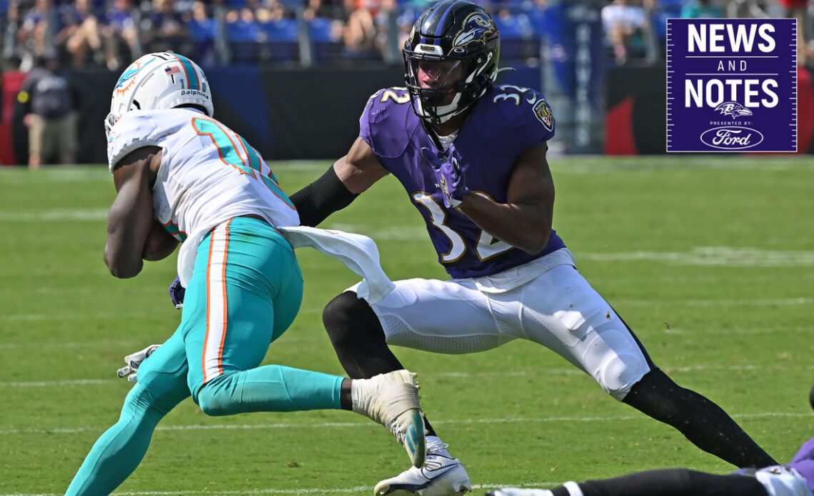 Dolphins Have Speed, But Ravens Plan to Have Answers