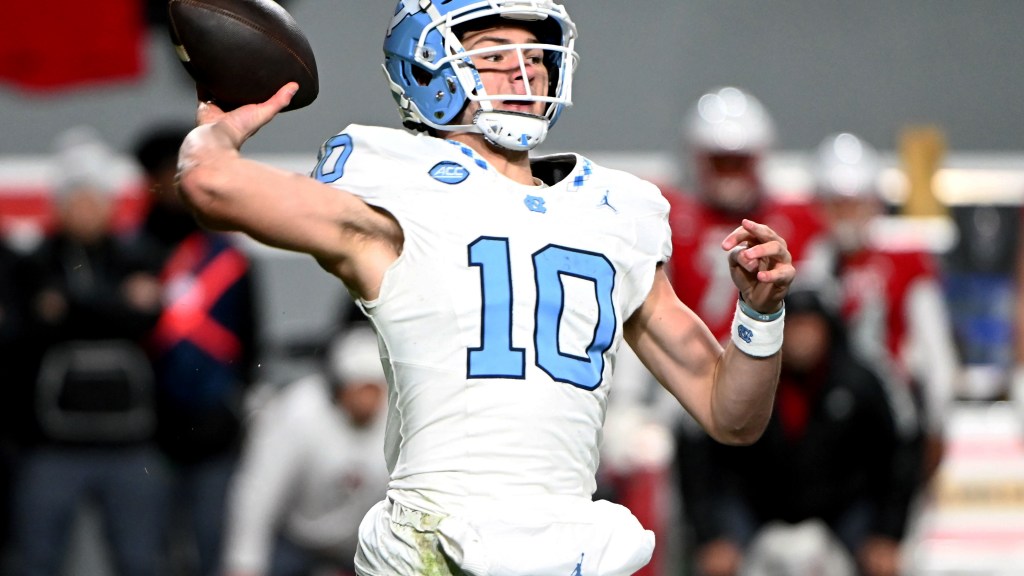Drake Maye falls in Mel Kiper’s first mock draft
