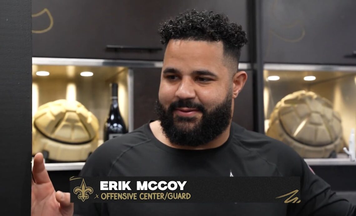 Erik McCoy's End of Season Interview | 2023 NFL