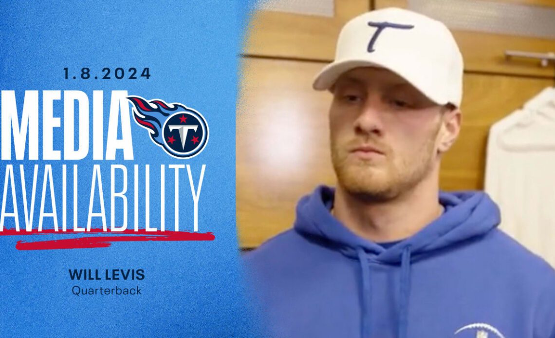 Going into Next Year with Confidence | Will Levis Media Availability