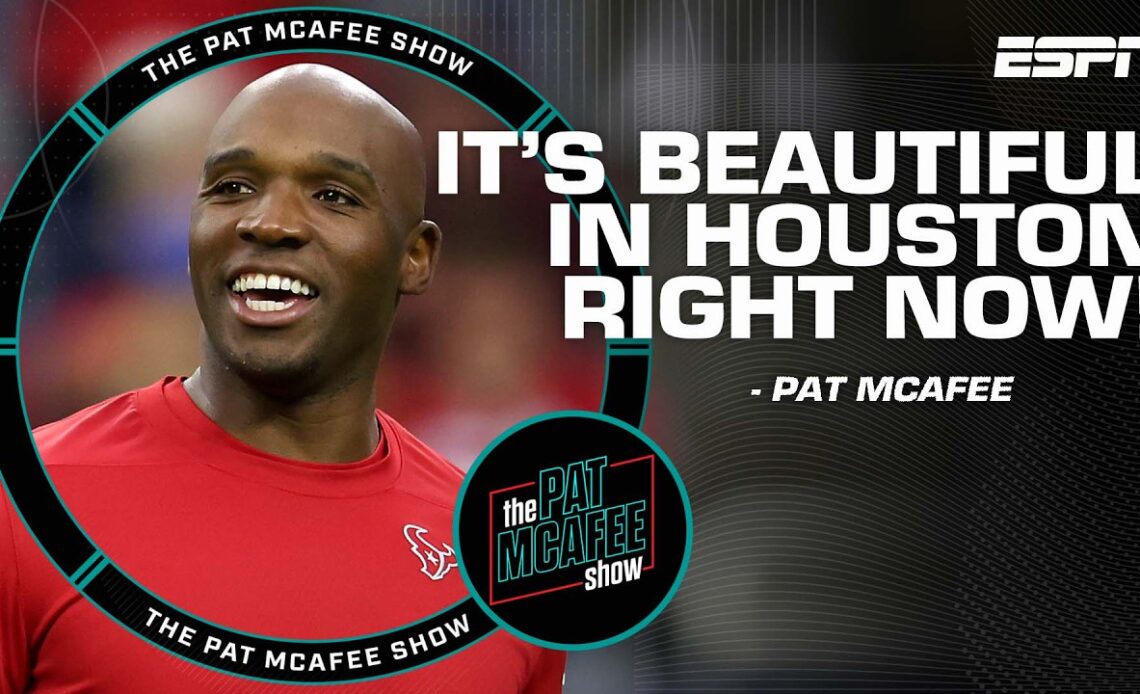It's beautiful what they are doing in Houston! - Pat McAfee praises Texans | The Pat McAfee Show