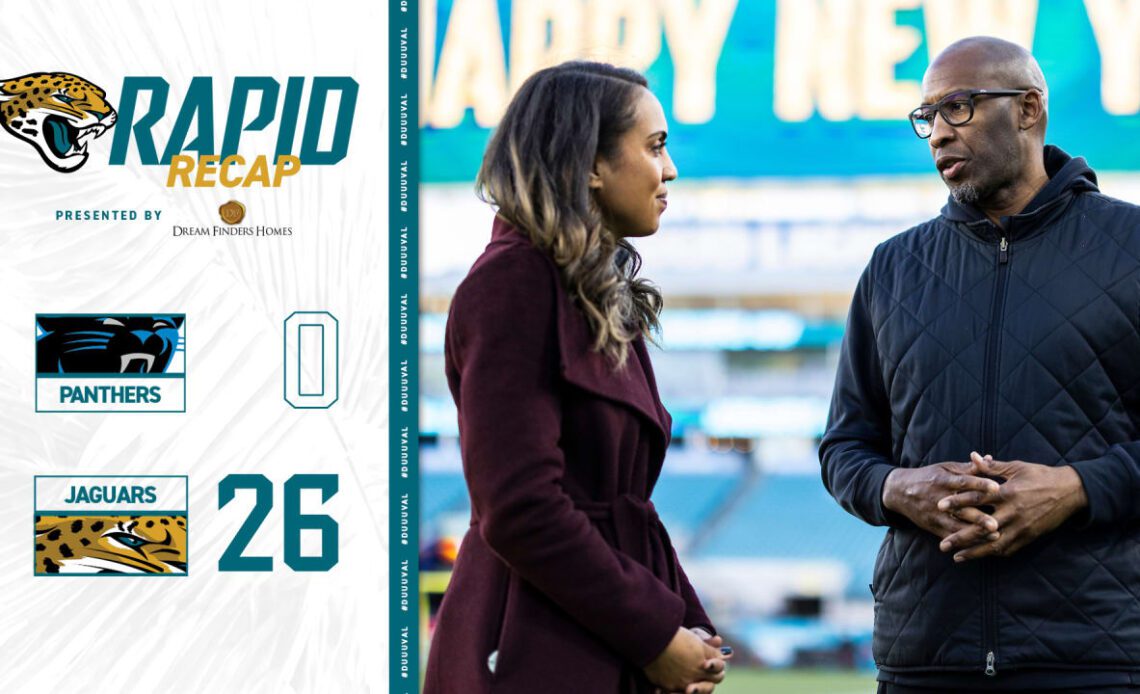 Jaguars Eliminate Turnovers in Much Needed Week 17 Win | Rapid Recap