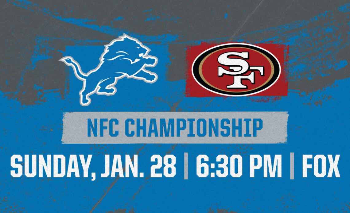 Lions at 49ers: NFC Championship Game Trailer