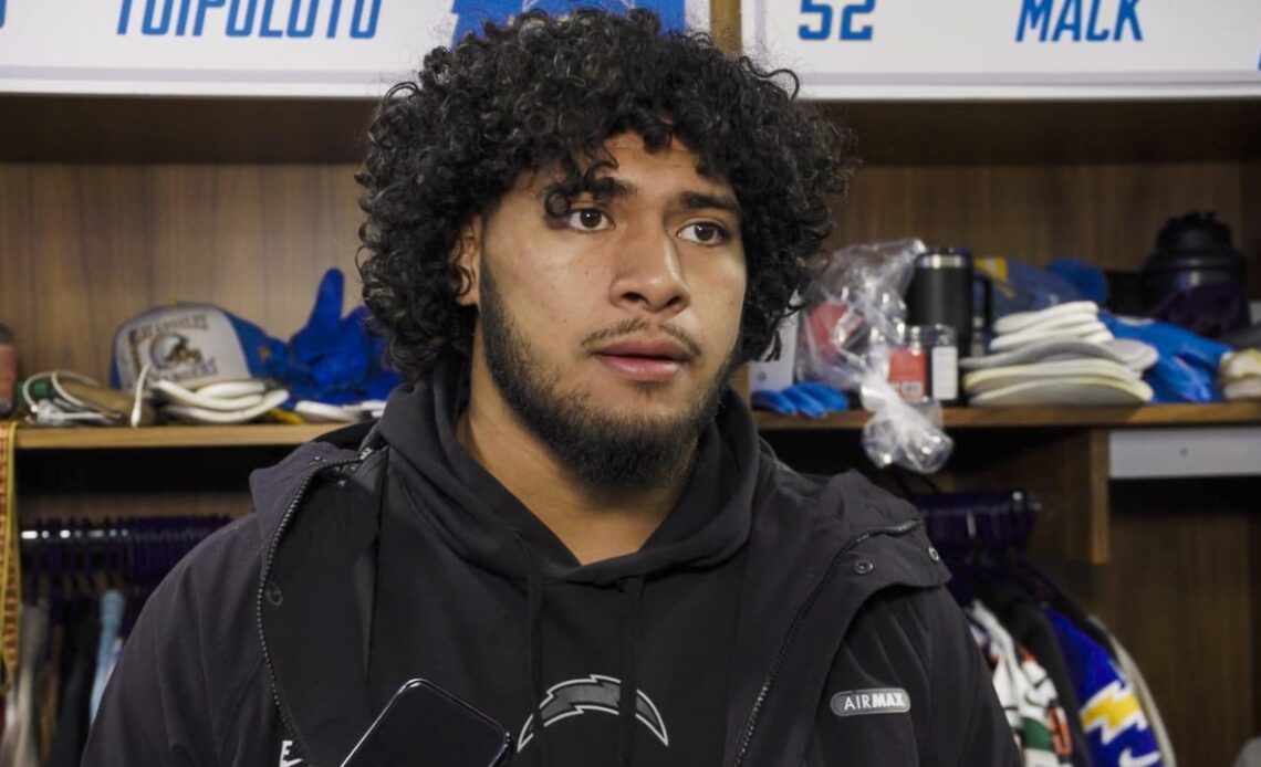 Media Availability:Tuli Tuipulotu on Solidifying His Role on the Team During the Season as a Rookie