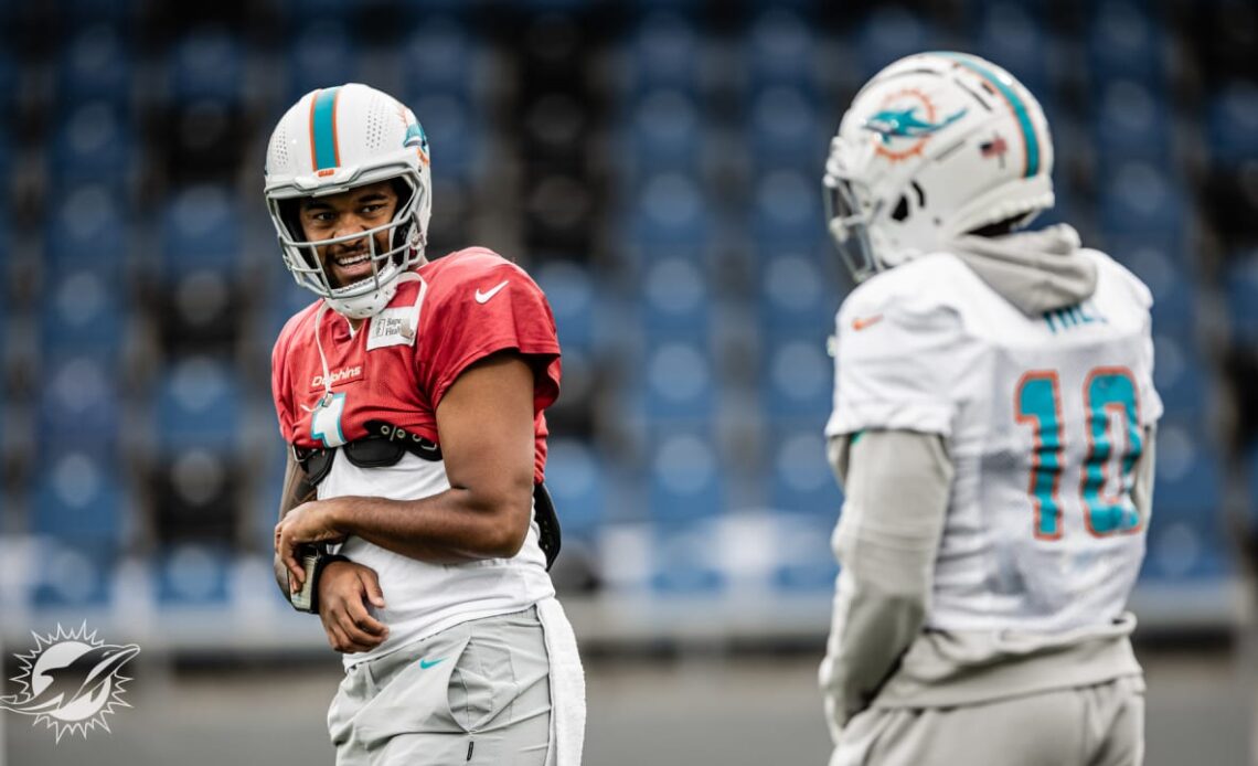 Miami Dolphins Practice in Germany